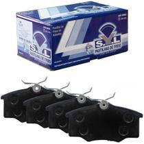 Kit Pastilha Freio Chevrolet Blazer 2005 a 2009 Dianteira Varga Syl