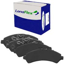 Kit Pastilha Freio Chevrolet Blazer S10 95 a 2012 Dianteira Delphi Lonaflex P110