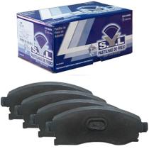 Kit Pastilha Freio Chevrolet Meriva 2003 a 2010 Dianteira Teves Syl