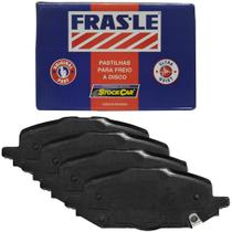 Kit Pastilha Freio Chevrolet Onix 1.0 12V 2019 a 2021 Dianteira Frasle PD1696