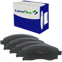 Kit Pastilha Freio Chevrolet S10 95 a 2012 Dianteira Varga Lonaflex