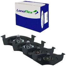 Kit Pastilha Freio Crossfox 1.6 2006 a 2018 Dianteira Bosch P367NA Lonaflex