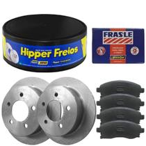 Kit Pastilha Freio Cruze 2012 a 2016 Traseiro Sólido Bosch Frasle - Fras-le