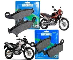 Kit Pastilha Freio Diant + Tras Falcon 400 E Xre300 Cobreq Kit Pastilha Freio Diant + Tras Falcon 400 E Xre300 Cobreq