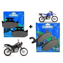 Kit Pastilha Freio Dianteira e Traseira COBREQ XTZ Lander e Tenere 250 Kit Pastilha Freio Dianteira e Traseira COBREQ XTZ Lander e Tenere 250