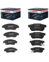 Kit Pastilha Freio Dianteira E Traseira New Fit 2018 Bosch Kit Pastilha Freio Dianteira E Traseira New Fit 2018 Bosch