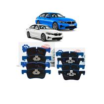 Kit Pastilha Freio Dianteira Traseira Cerâmica Bmw 320i