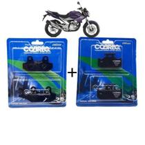 Kit Pastilha Freio Dianteira Traseira Fazer 250 2012 Cobreq
