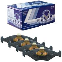 Kit Pastilha Freio Fiat Doblo 2002 a 2009 Dianteira Bendix Teves Syl