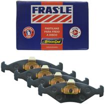 Kit Pastilha Freio Fiat Punto 2009 a 2010 Dianteira Teves Frasle - Fras-le