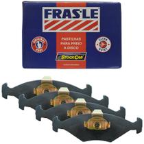 Kit Pastilha Freio Ford Fiesta Ka 95 a 2009 Dianteira Teves Frasle PD55