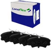 Kit Pastilha Freio Honda Civic 91 a 2012 Dianteira Varga Lonaflex P71