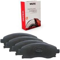 Kit Pastilha Freio Hyundai Sonata 2011 a 2014 Traseira Willtec