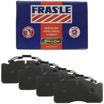 Kit Pastilha Freio MB 712 914 915 OM 904 98 a 2011 Dianteira Traseira Wabco Frasle P117