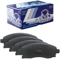 Kit Pastilha Freio Nissan Kicks 2016 a 2018 Dianteira Syl