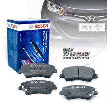 Kit Pastilha Freio Original Bosch Hyundai Hb20 1.6 Flex 2012 2013 2014 2015 2016 2017 2018 2019