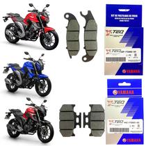 Kit pastilha freio original yamaha fazer 250 fz25 2016 a 2024