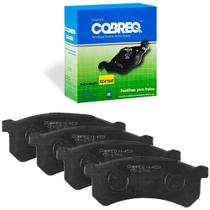 Kit Pastilha Freio Renault Kwid 2017 a 2022 Dianteira Varga Cobreq N-459 Kit Pastilha Freio Renault Kwid 2017 a 2022 Dianteira Varga Cobreq N-459