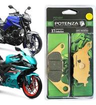 Kit Pastilha Freio Traseiro Potenza Mt03 Yzf R3 1520 Xmax Kit Pastilha Freio Traseiro Potenza Mt03 Yzf R3 1520 Xmax