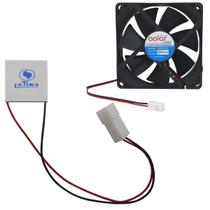 Kit Pastilha Peltier Latina e Micro Ventilador Original Kit Pastilha Peltier Latina e Micro Ventilador Original