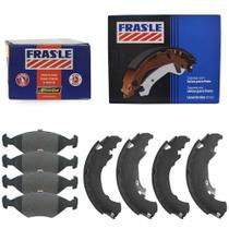 Kit Pastilha Sapata Freio Fiat Palio 1.8 2001 a 2010 Frasle Kit Pastilha Sapata Freio Fiat Palio 1.8 2001 a 2010 Frasle