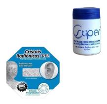 Kit Pastilha Stiper De Silício + Cristais Radiônicos Kit Pastilha Stiper De Silício + Cristais Radiônicos