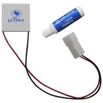 Kit Pastilha Termoelétrica Peltier + Pasta Termica Latina