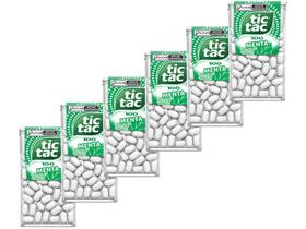 Kit Pastilha Tic Tac Menta 49g Caixinha