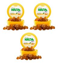 Kit Pastilha Valda Mais Própolis E Gengibre Com 3 Latas De 50g Cada