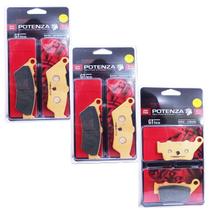 Kit Pastilhas de Freio Bmw F700gs / F750gs / F800gs / F850gs Potenza Kit Pastilhas de Freio Bmw F700gs / F750gs / F800gs / F850gs Potenza