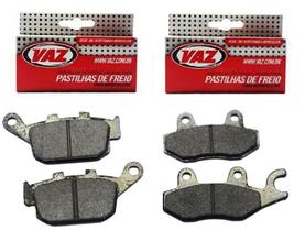 Kit Pastilhas de Freio Cb 300 Sem Abs 2010-2015 Ecopads Vaz