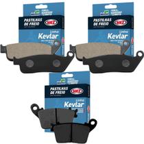 Kit Pastilhas de Freio Cb 600f Hornet Abs 2008 A 2014 Vaz Kit Pastilhas de Freio Cb 600f Hornet Abs 2008 A 2014 Vaz