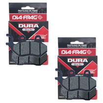 Kit Pastilhas de Freio Dafra Citycom 3001 2010-2018 Diafrag Kit Pastilhas de Freio Dafra Citycom 3001 2010-2018 Diafrag