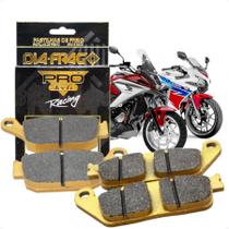 Kit Pastilhas De Freio Dianteira E Traseira Para Nc 750x 2012 Em Diante Da Cbr 500r Pra Ctx 700