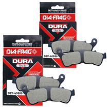 Kit Pastilhas de Freio Dianteiras Cb 600f Hornet Abs 2008 A 2014 Diafrag Kit Pastilhas de Freio Dianteiras Cb 600f Hornet Abs 2008 A 2014 Diafrag