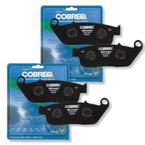 Kit Pastilhas de Freio Dianteiras Cb 600f Hornet Sem Abs Cb 650f Cbr 650f Cobreq Kit Pastilhas de Freio Dianteiras Cb 600f Hornet Sem Abs Cb 650f Cbr 650f Cobreq