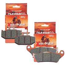 Kit Pastilhas de Freio Fz15 150 Abs 2023 A 2024 Diafrag Trail Cerâmica Sinterizada