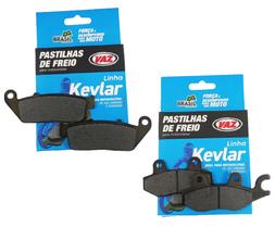 Kit Pastilhas de Freio Kawasaki Versys X 300 2017-2020 Vaz