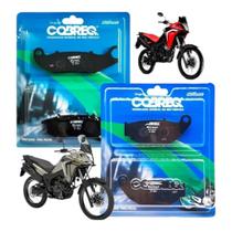 Kit Pastilhas De Freio Moto Honda Xre300 Sahara C Abs Cobreq Kit Pastilhas De Freio Moto Honda Xre300 Sahara C Abs Cobreq