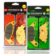 Kit Pastilhas de Freio Mt 03 Yzf R3 Xmax 250 Potenza Kit Pastilhas de Freio Mt 03 Yzf R3 Xmax 250 Potenza