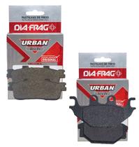Kit Pastilhas de Freio P/ Dafra Next 250 Diafrag Urban Tech Kit Pastilhas de Freio P/ Dafra Next 250 Diafrag Urban Tech