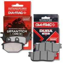 Kit Pastilhas de Freio Para Dafra Nh 190 2025 Nhx 190 2025 Nh 300 2025 Next 250 Diafrag