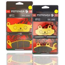 Kit Pastilhas de Freio Para Kawasaki Versys 300x Potenza