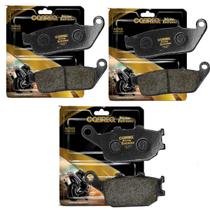 Kit Pastilhas de Freio Para Kawasaki Versys 650 Cobreq Cerâmica
