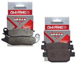 Kit Pastilhas de Freio Pcx 150 Abs 2019 A 2023 Diafrag Kit Pastilhas de Freio Pcx 150 Abs 2019 A 2023 Diafrag