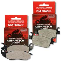 Kit Pastilhas de Freio Pcx 150 Abs Pcx 160 Abs Adv 150 Diafrag