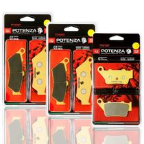 Kit pastilhas de freio potenza gs 800/gs 700/tenere 660 ptz209gt ptz213gt