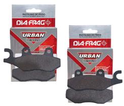 Kit Pastilhas de Freio Shineray Explorer 150 Diafrag