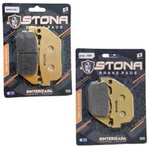 Kit Pastilhas de Freio STONA Dianteira e Traseira Sinterizadas - Harley Davidson Sportster XL 883 / 1200 04-13 Kit Pastilhas de Freio STONA Dianteira e Traseira Sinterizadas - Harley Davidson Sportster XL 883 / 1200 04-13