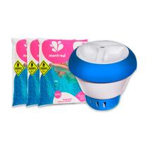 Kit Pastilhas e Flutuador Para Piscina